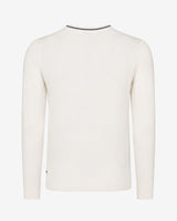 Maglia girocollo manica raglan con taschino