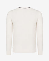 Maglia girocollo manica raglan con taschino