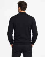 Cardigan con collo in camicia