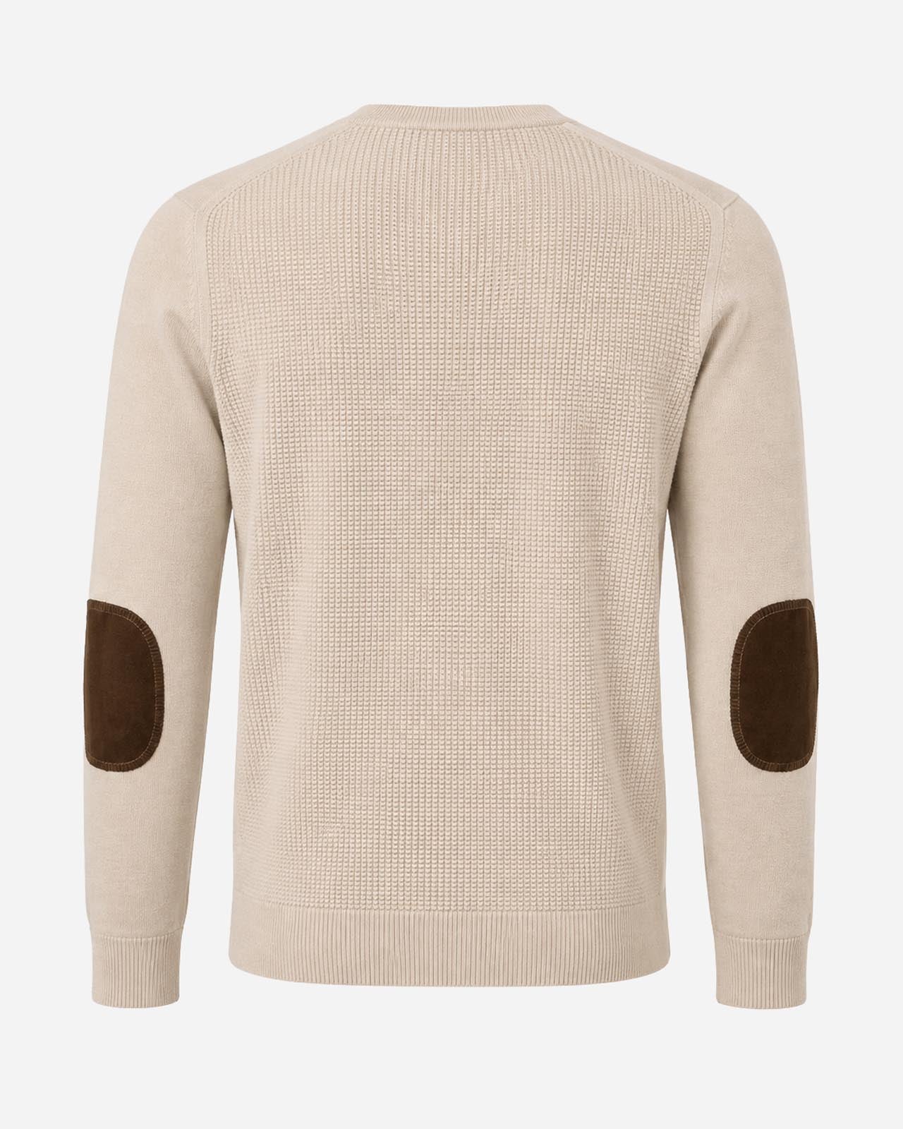 Maglia girocollo con toppe