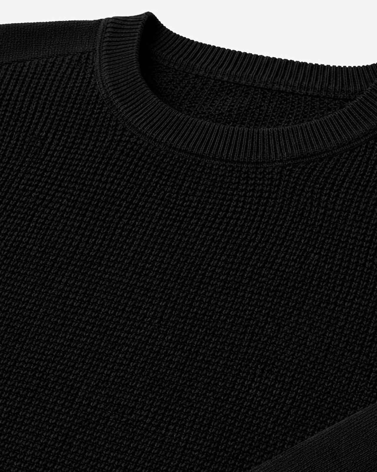 Maglia girocollo con toppe