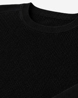 Maglia girocollo con toppe