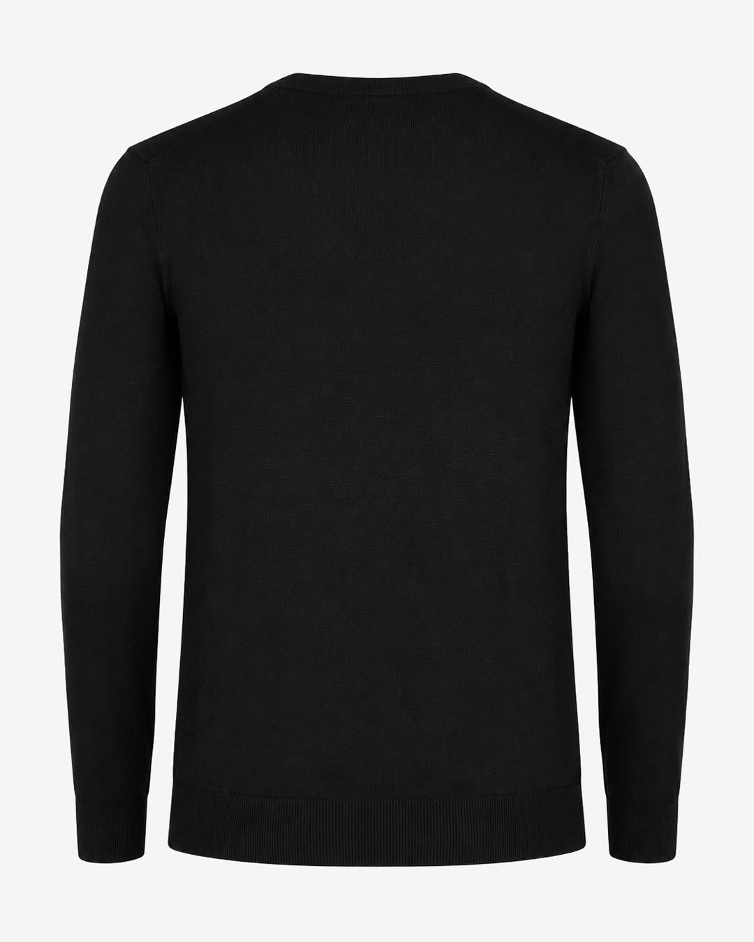 Maglia girocollo con motivo jacquard