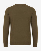 Maglia girocollo con motivo jacquard