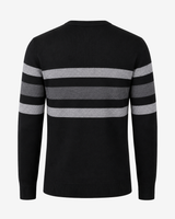 Maglia girocollo bicolore