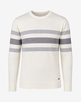 Maglia girocollo bicolore