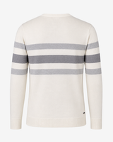 Maglia girocollo bicolore