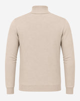 Maglia dolcevita con motivo jacquard