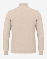 Maglia dolcevita con motivo jacquard