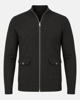 Maglia a mezzo collo con zip