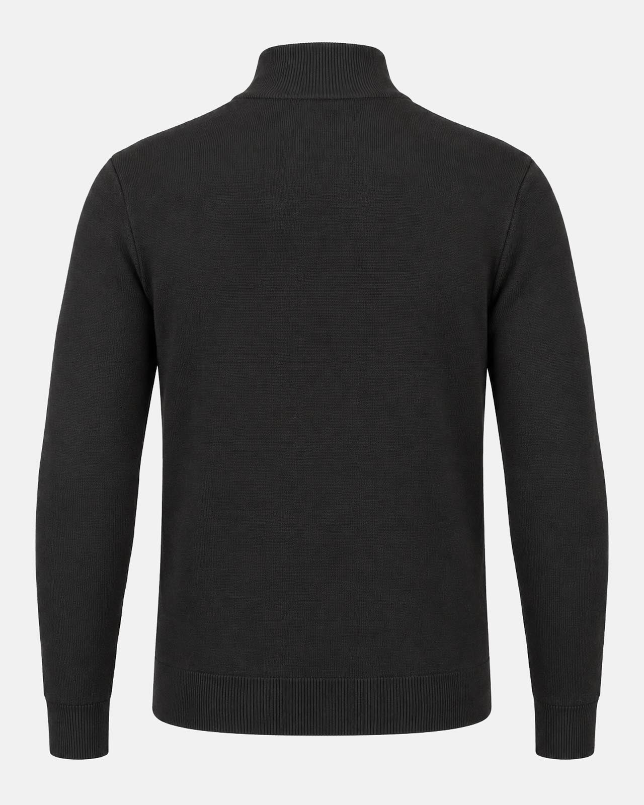 Maglia a mezzo collo con zip