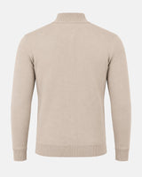 Maglia a mezzo collo con zip