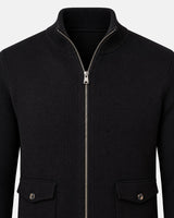 Maglia a mezzo collo con zip