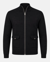 Maglia a mezzo collo con zip
