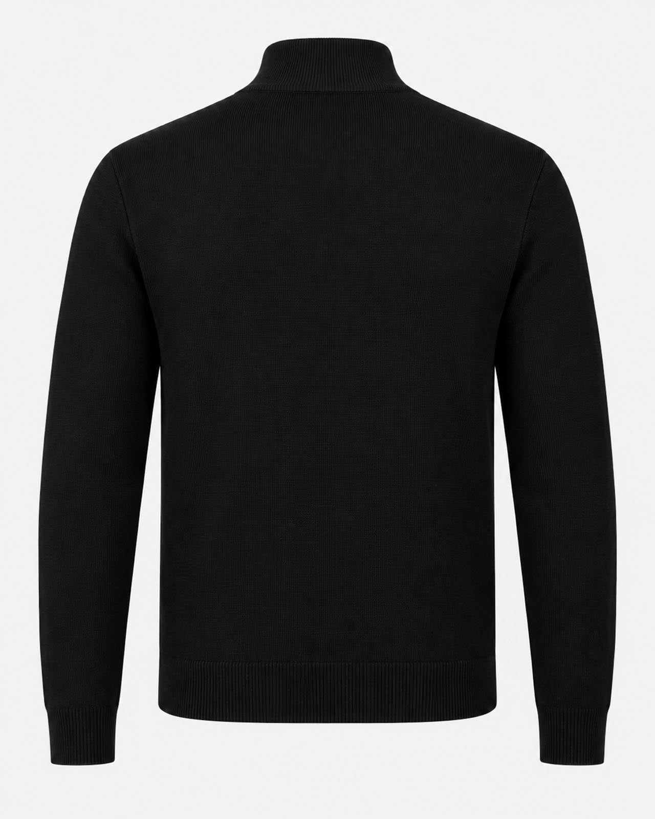 Maglia a mezzo collo con zip