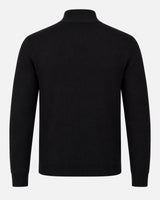 Maglia a mezzo collo con zip