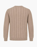 Maglia girocollo con motivo a righe