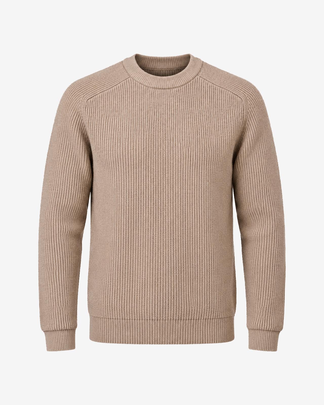 Maglia girocollo manica raglan