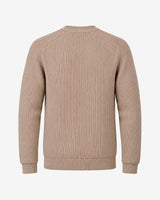 Maglia girocollo manica raglan