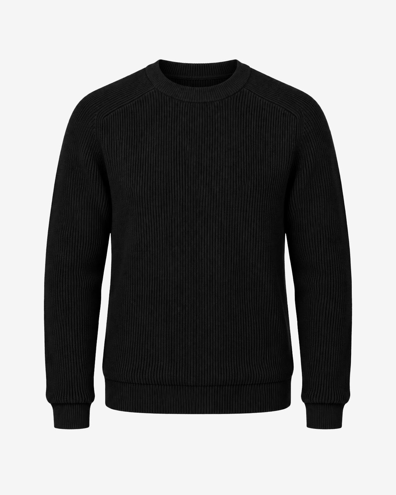 Maglia girocollo manica raglan