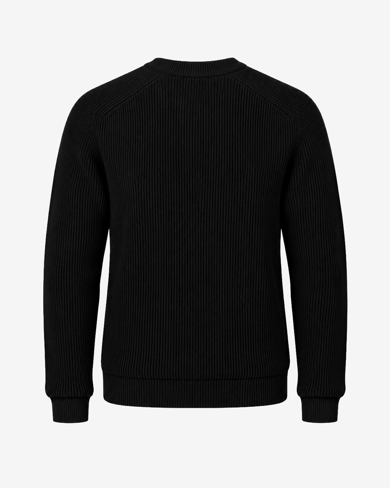 Maglia girocollo manica raglan