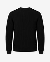 Maglia girocollo manica raglan