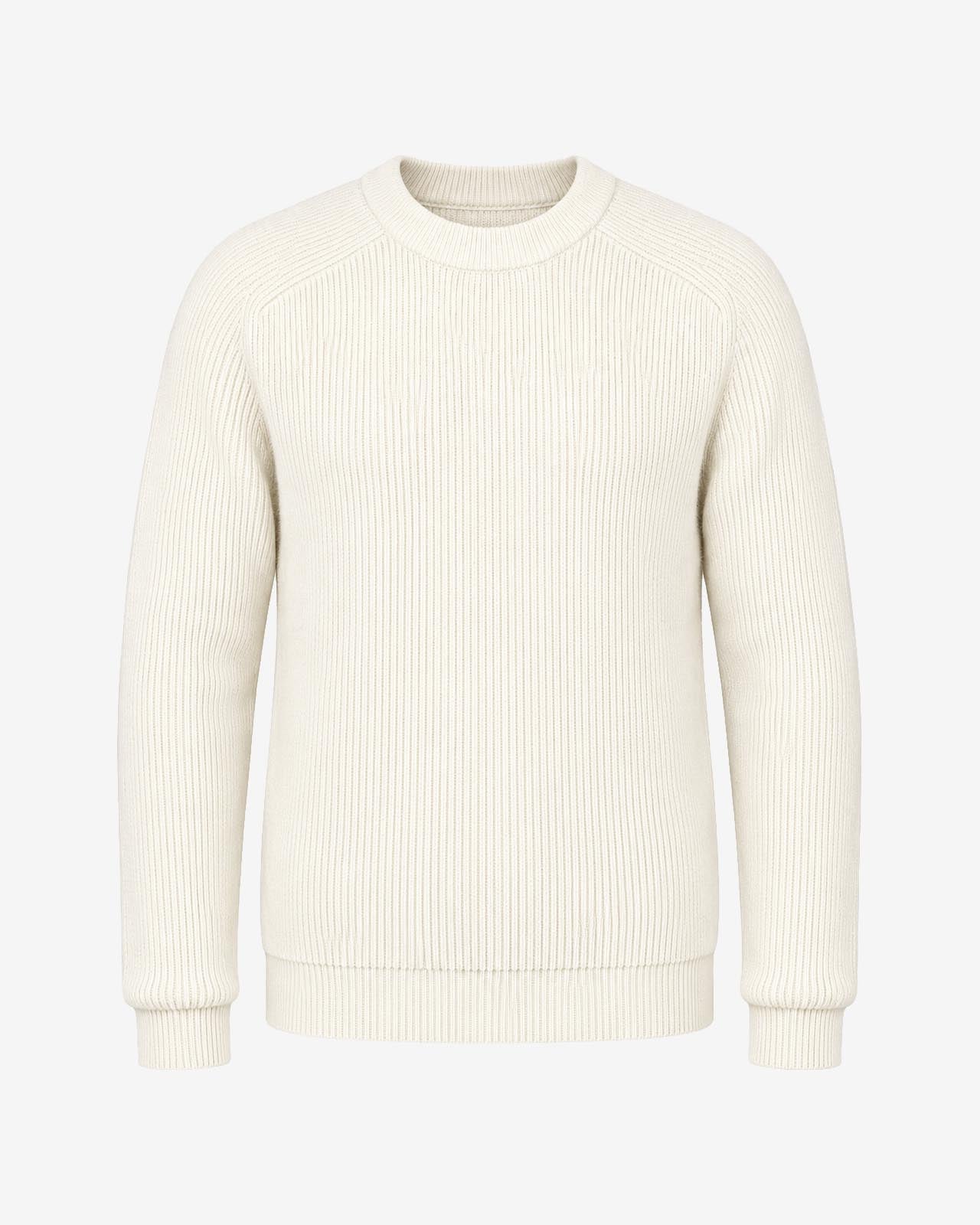 Maglia girocollo manica raglan