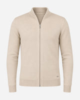 Cardigan in maglia con zip