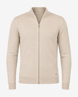 Cardigan in maglia con zip
