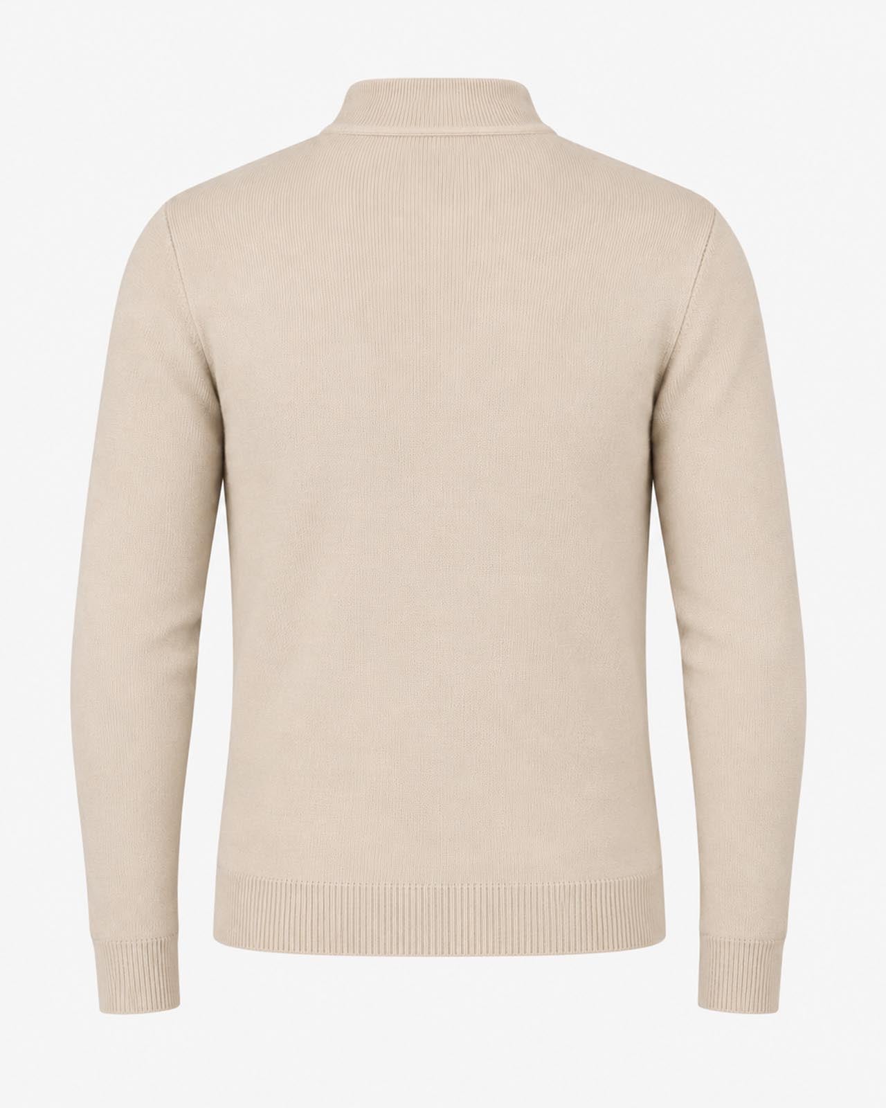 Cardigan in maglia con zip