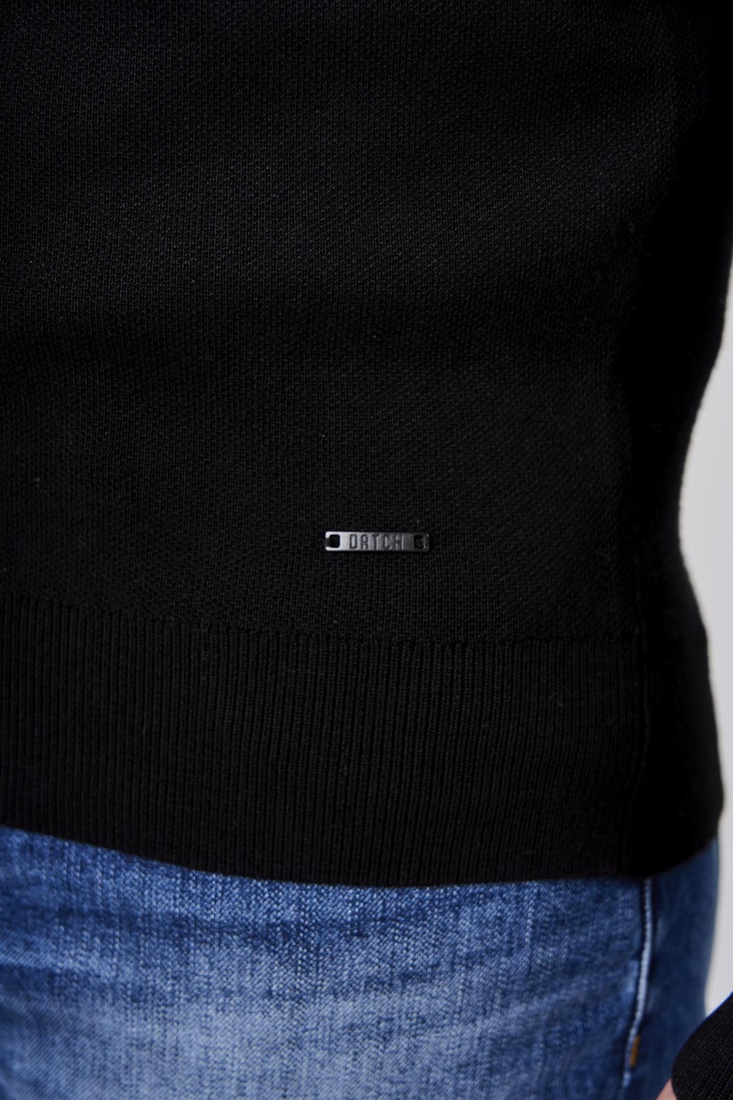 Cardigan in maglia con zip