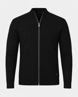 Cardigan in maglia con zip