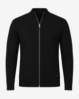 Cardigan in maglia con zip