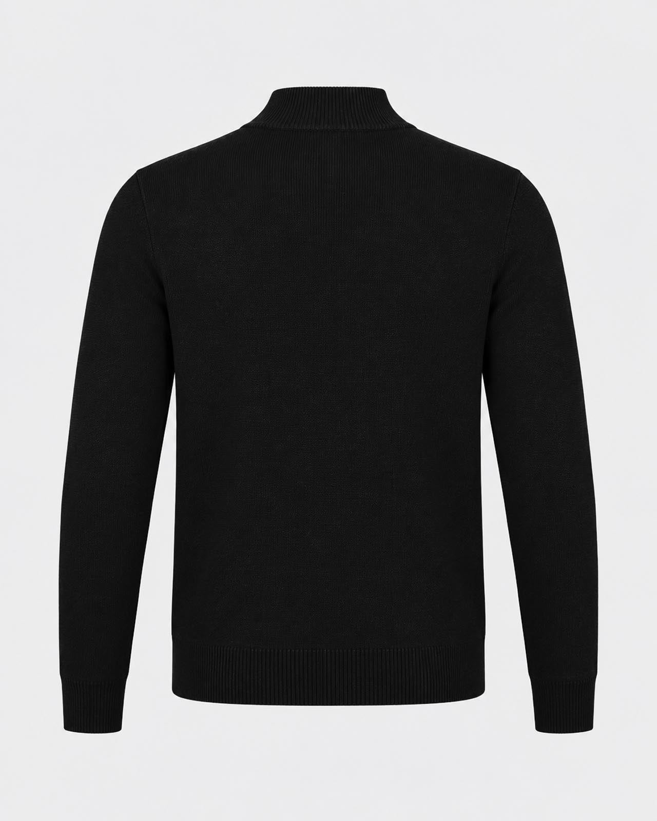 Cardigan in maglia con zip