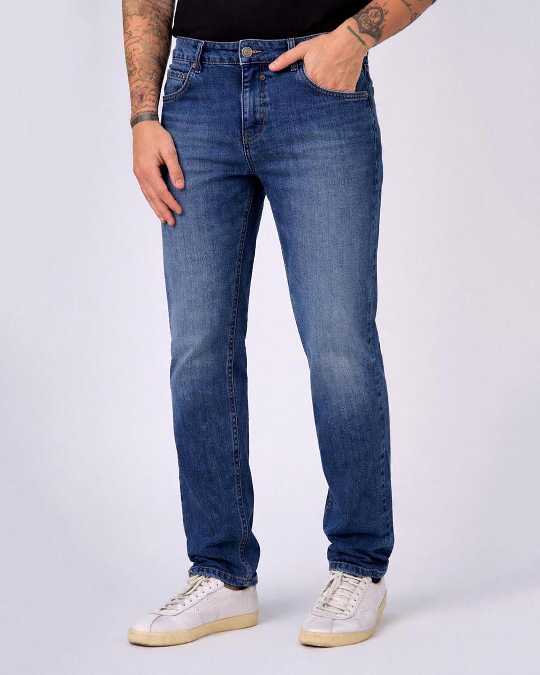 Jeans regular fit lavaggio chiaro