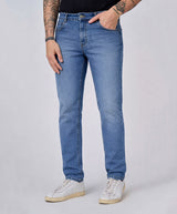Jeans slim fit lavaggio chiaro