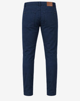 Pantaloni slim fit tinto in capo