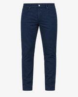 Pantaloni slim fit tinto in capo