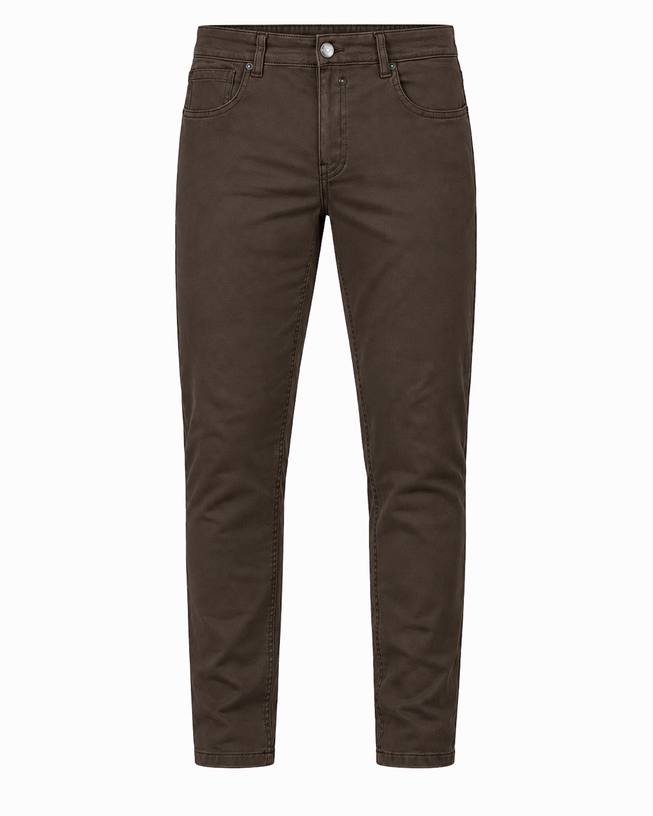 Pantaloni slim fit tinto in capo