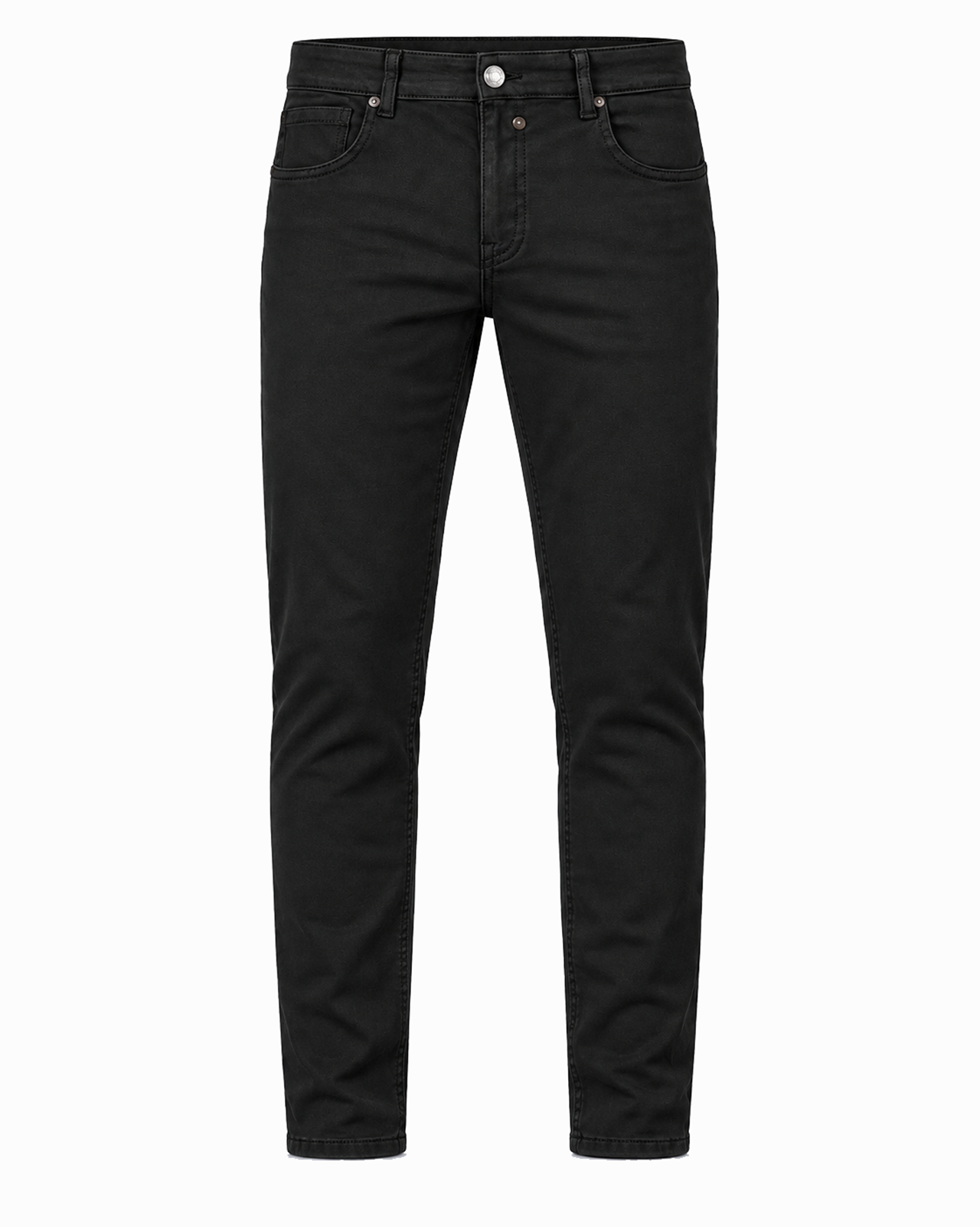 Pantaloni slim fit tinto in capo