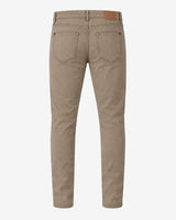 Pantaloni slim fit tinto in capo