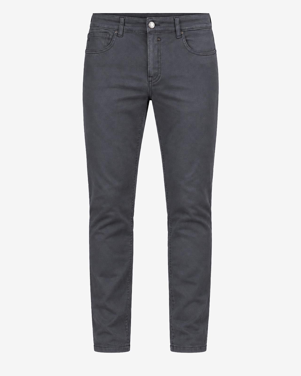 Pantaloni slim fit tinto in capo