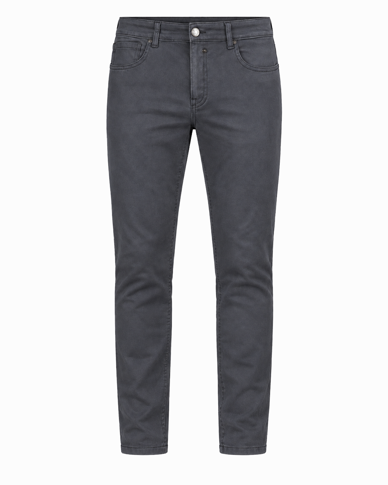 Pantaloni slim fit tinto in capo