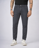 Pantaloni slim fit tinto in capo