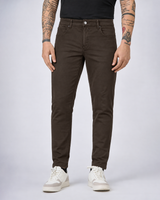 Pantaloni slim fit tinto in capo