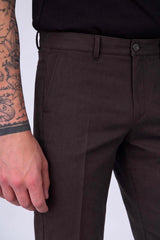Pantaloni slim fit tasca America tinto in capo