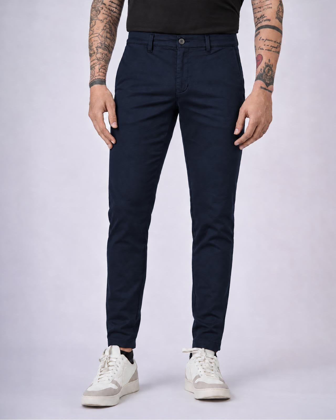 Pantaloni slim fit tasca America tinto in capo