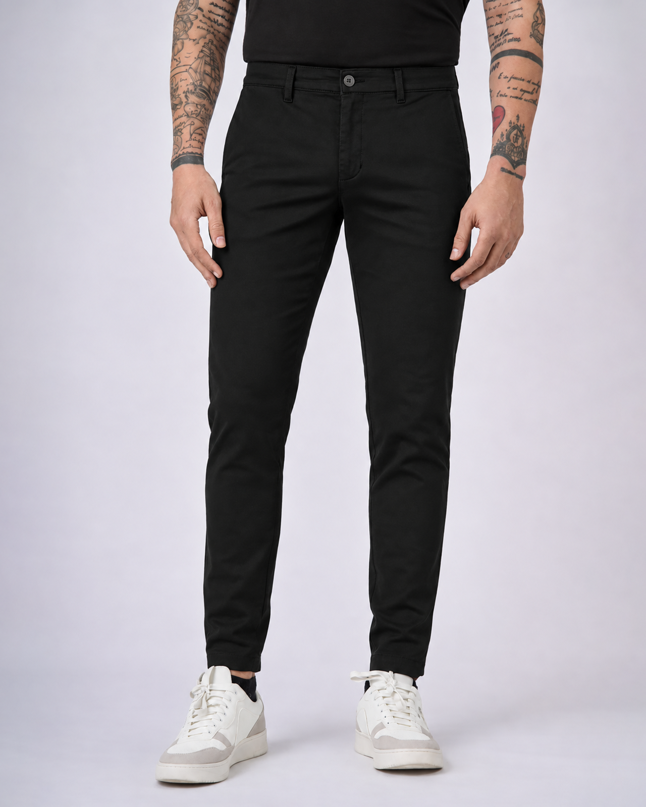Pantaloni slim fit tasca America tinto in capo