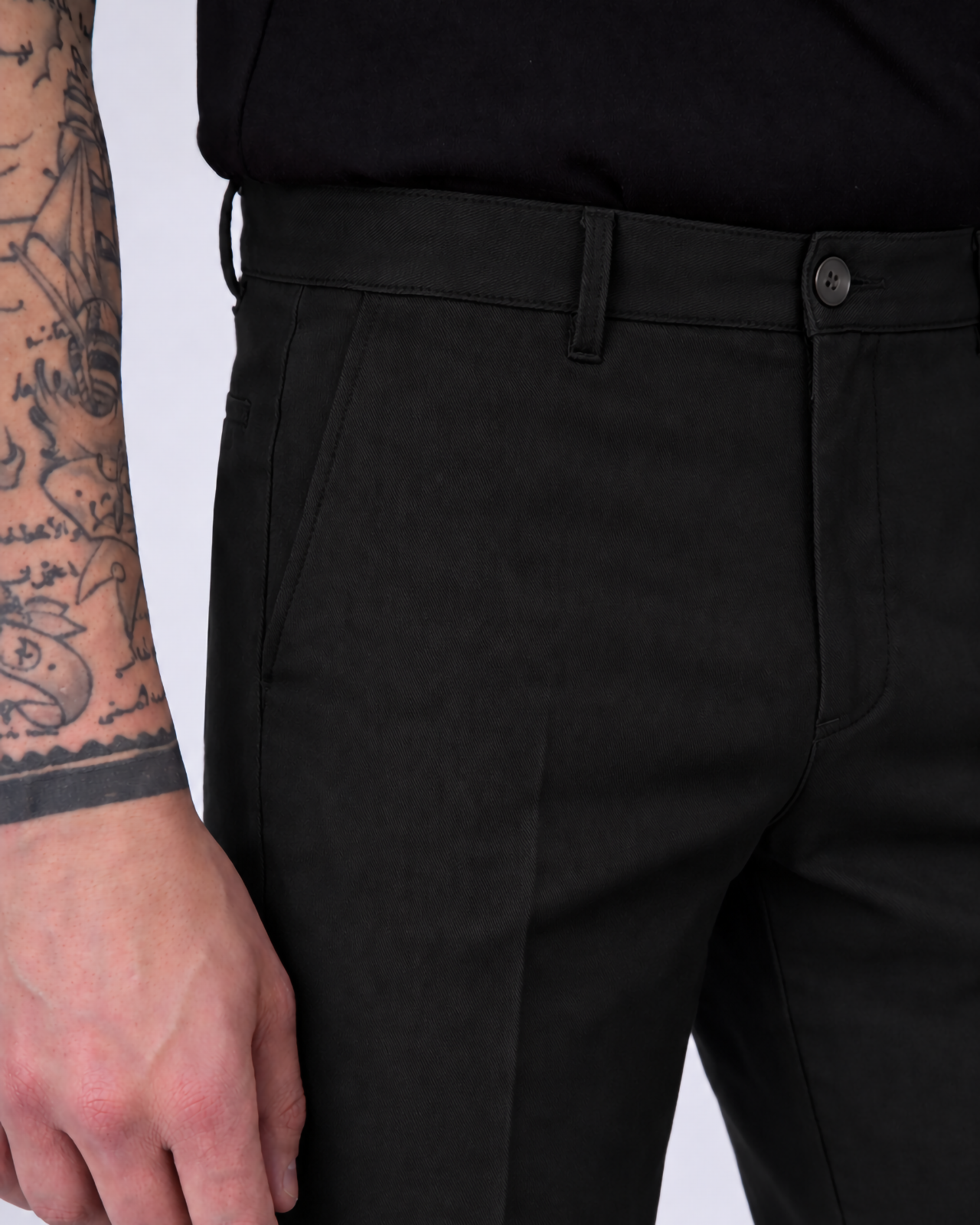 Pantaloni slim fit tasca America tinto in capo