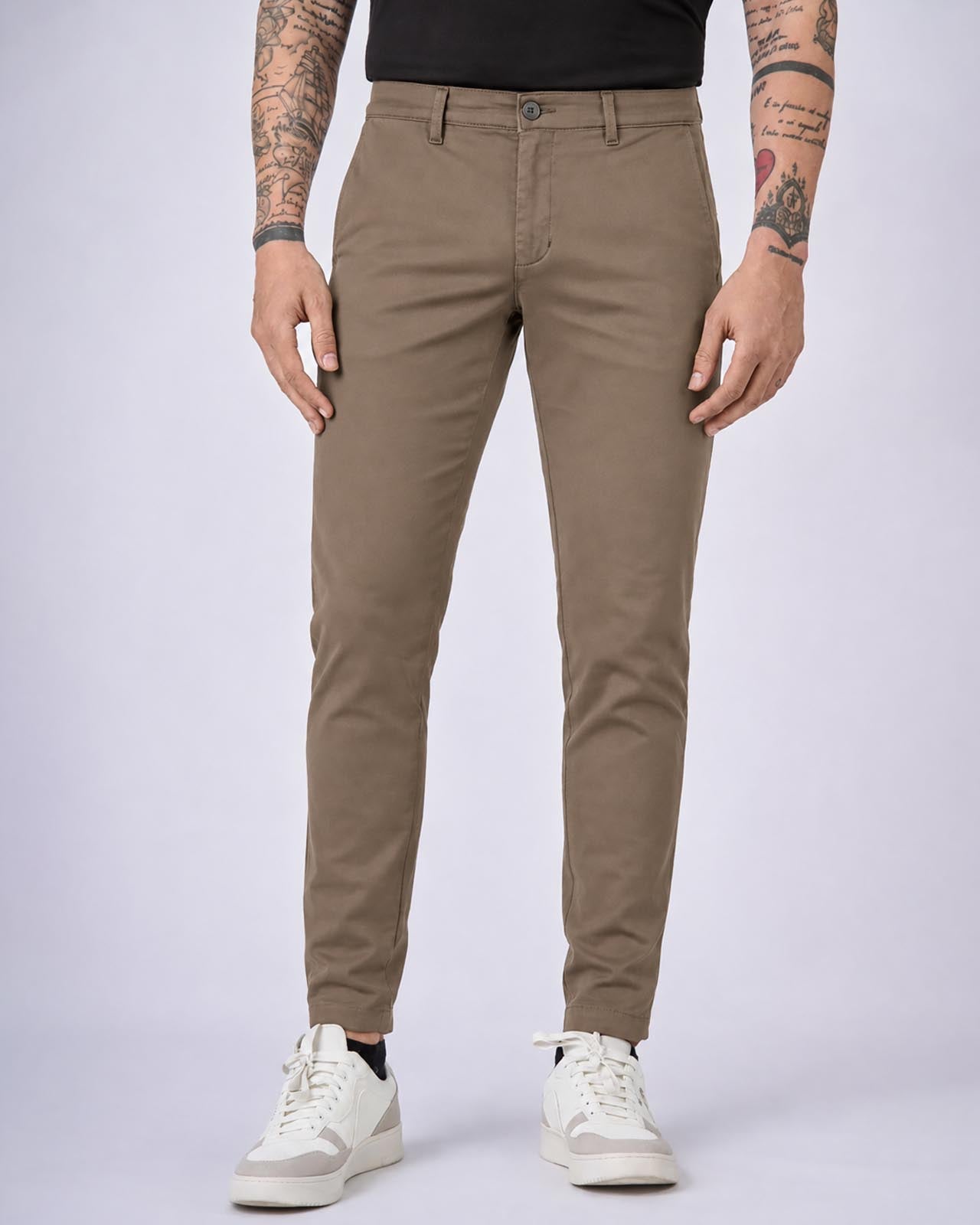 Pantaloni slim fit tasca America tinto in capo